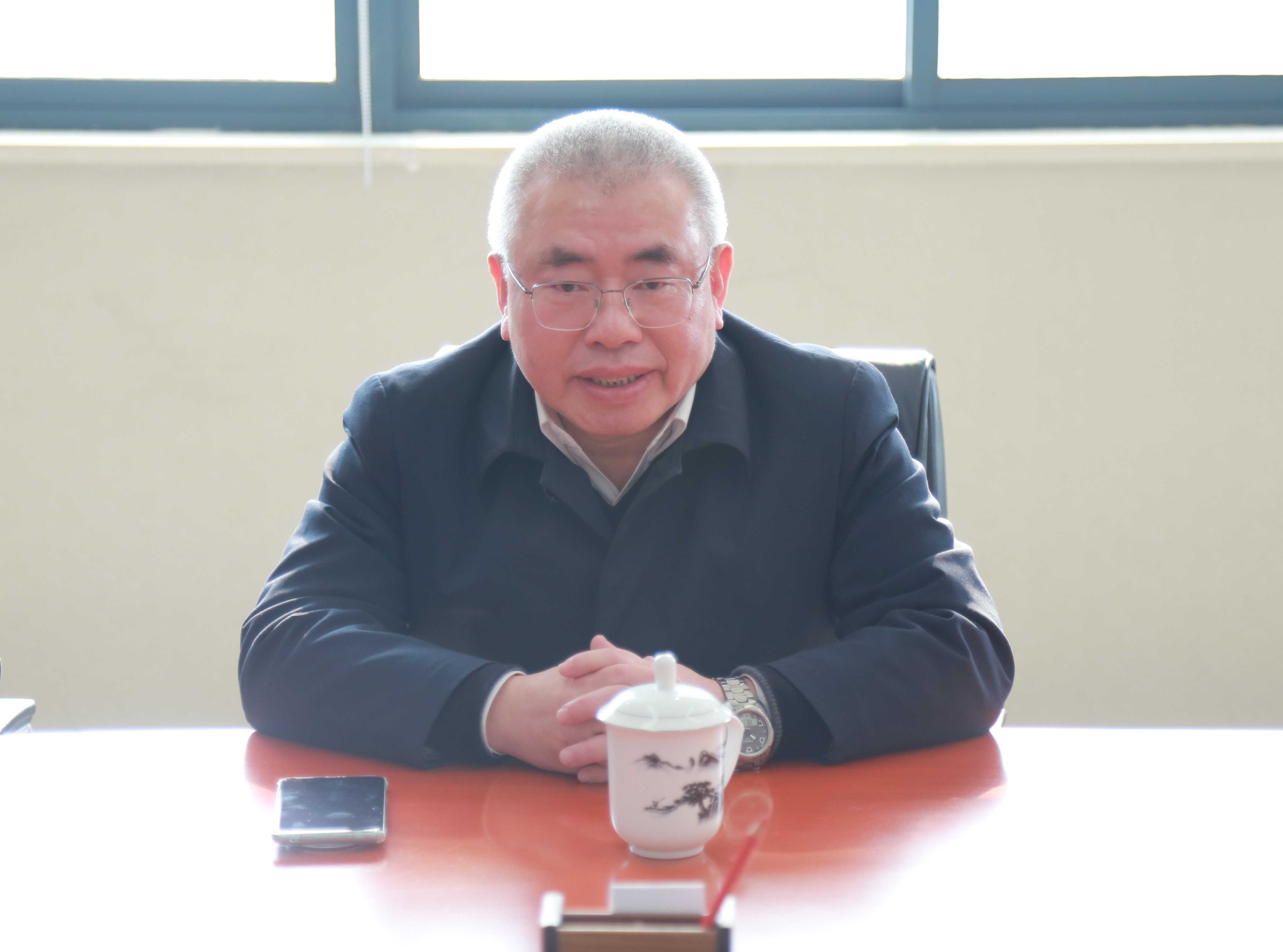 集團公司黨委書(shū)記、董事長(cháng)、總經(jīng)理楊安國作工作指導.JPG